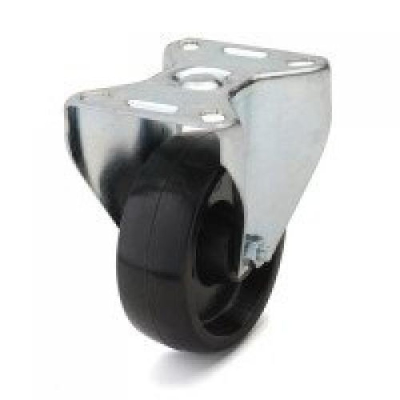 Колесо неповоротне термостійке з панеллю кріплення DC Di Candia 160 мм (5107-TR-160-P)