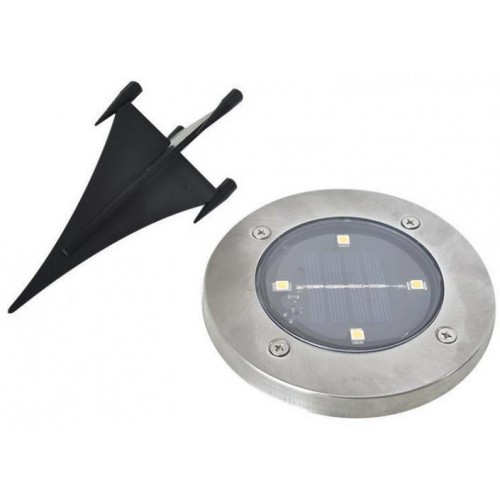 Вуличний світильник на сонячній батареї RIAS Solar Disk Lights 5050 4 Led 5W (3sm_905780056) Вуличний світильник на сонячній батареї RIAS Solar Disk Lights 5050 4 Led 5W (3sm_905780056)
