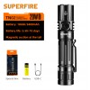 Ліхтар ручний Superfire TN02 1800 Lumen IP44 Чорний (2511622515)