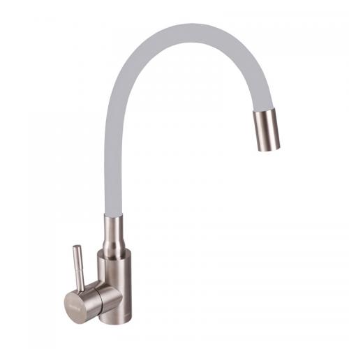 Змішувач для кухні Haiba SUS 011 Хром (HB3890) Змішувач для кухні Haiba SUS 011 Хром (HB3890)