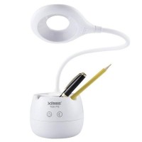 Лампа настільна TGX-772 нічник micro usb 20 + 8 led smd 3-режиму яскравості органайзер 48х11 см