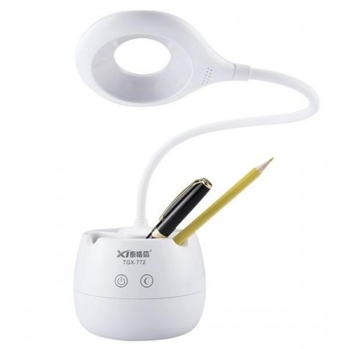 Лампа настільна TGX-772 нічник micro usb 20 + 8 led smd 3-режиму яскравості органайзер 48х11 см