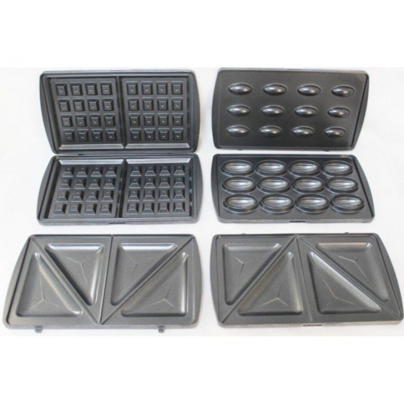 Мультимейкер 4 В 1 Crownberg Cb 1076 700-800 Вт Гриль Сендвічниця Вафельниця