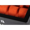 Скринька для зберігання годинників Salvadore WB/3420/8.BL-OR 320х245х87 мм Чорно-помаранчевий