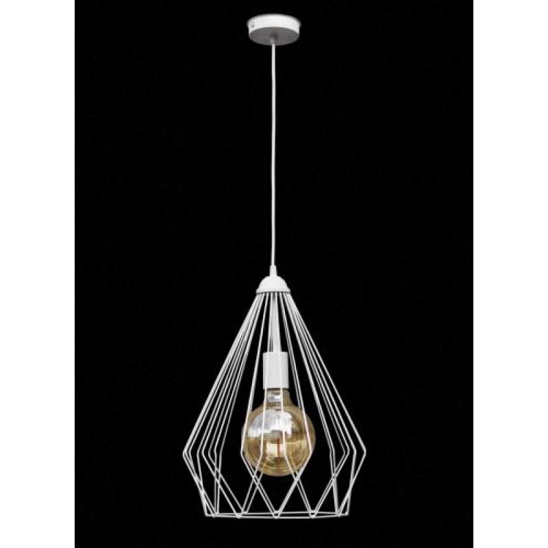 Світильник підвісний у стилі лофт MSK Electric Silvia NL 430 WH