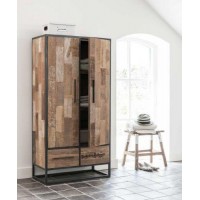 Шафа для зберігання в стилі Loft NS-2248 1630x800x400 мм Черный Шафа для зберігання в стилі Loft NS-2248 1630x800x400 мм Черный