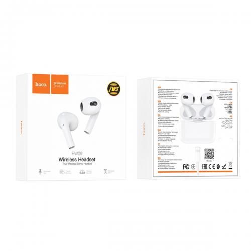 Навушники Hoco EW09 Soundman true wireless BT headset White