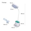 Настільна лампа Weidasi WD-6078 9W 449lm 4159K USB 5V White