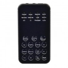 Змінювач голосу для телефону або комп'ютера з 8-ю режимами зміни голосу і 12 звуковими ефектами Nectronix Voice Changer VC-12 (100676-1)