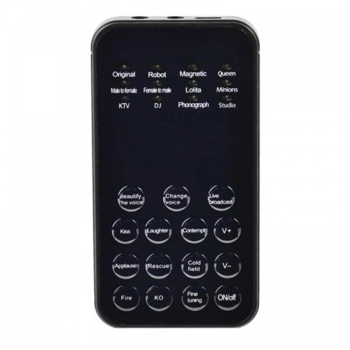 Змінювач голосу для телефону або комп'ютера з 8-ю режимами зміни голосу і 12 звуковими ефектами Nectronix Voice Changer VC-12 (100676-1) в інтернет супермаркеті PbayMarket!