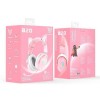 Навушники з вушками бездротові Bluetooth ONIKUMA Gaming CAT B20 LED з підсвіткою Pink N