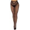 Панчохи Leg Avenue Crotchless Net Tights with Heart Backseam Black One Size в інтернет супермаркеті PbayMarket!