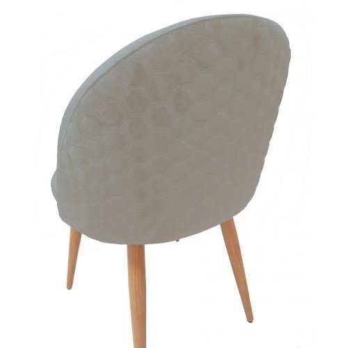 Стілець дизайнерський Анрі SDM ніжки дерево Велюр Сірий Стілець дизайнерський Анрі SDM ніжки дерево Велюр Сірий