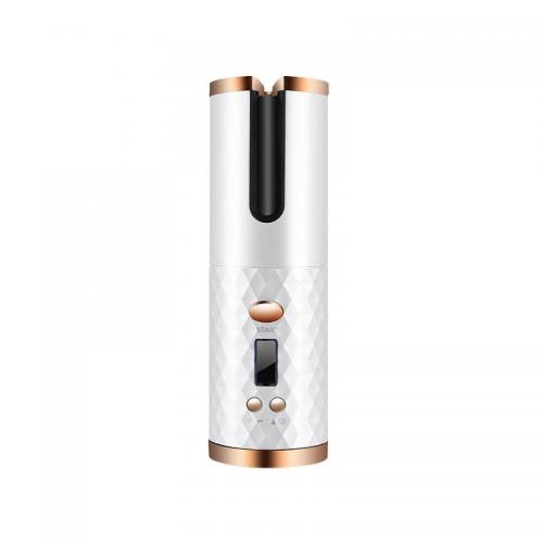 Бездротова плойка для завивки волосся UKC Hair Curler 5200мАч Білий Бездротова плойка для завивки волосся UKC Hair Curler 5200мАч Білий