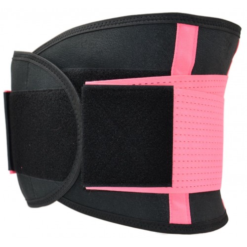 Пояс компресійний MadMax MFA-277 Slimming belt M Black/neon pink
