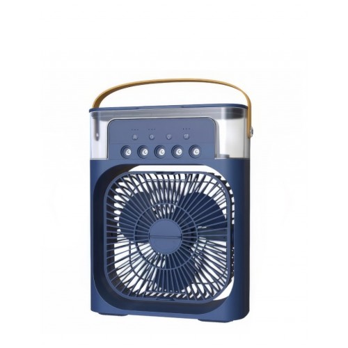 Портативний настільний міні-кондиціонер зволожувач Arctic Air Cooler 4в1 LED Синій