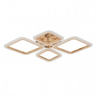 Стельова LED люстра Sunlight 5331/2+2 Gold