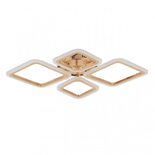 Стельова LED люстра Sunlight 5331/2+2 Gold