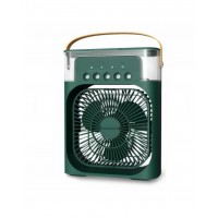 Портативний настільний міні-кондиціонер зволожувач вентилятор Arctic Air Cooler 4в1 Fan LED Зелений