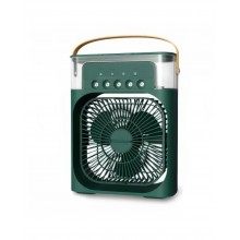 Портативний настільний міні-кондиціонер зволожувач вентилятор Arctic Air Cooler 4в1 Fan LED Зелений