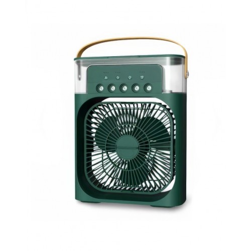 Портативний настільний міні-кондиціонер зволожувач вентилятор Arctic Air Cooler 4в1 Fan LED Зелений Портативний настільний міні-кондиціонер зволожувач вентилятор Arctic Air Cooler 4в1 Fan LED Зелений