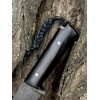 Ніж туристичний Gorillas BBQ Помічник ручна робота сталь 65г KN185 (5383)