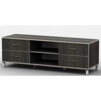 Тумба під телевізор Тиса Мебель ТВ-208 Венге 44x45x180 см Тумба під телевізор Тиса Мебель ТВ-208 Венге 44x45x180 см