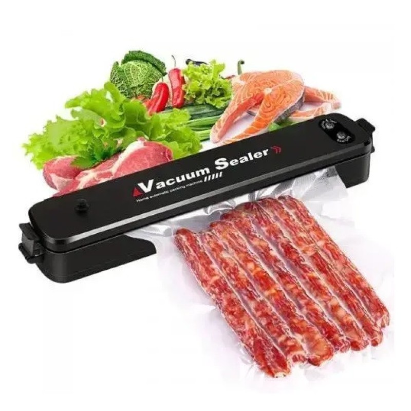 Побутовий вакуумний пакувальник Vacuum Sealer ZKFK-001 90W Black (3_01420)