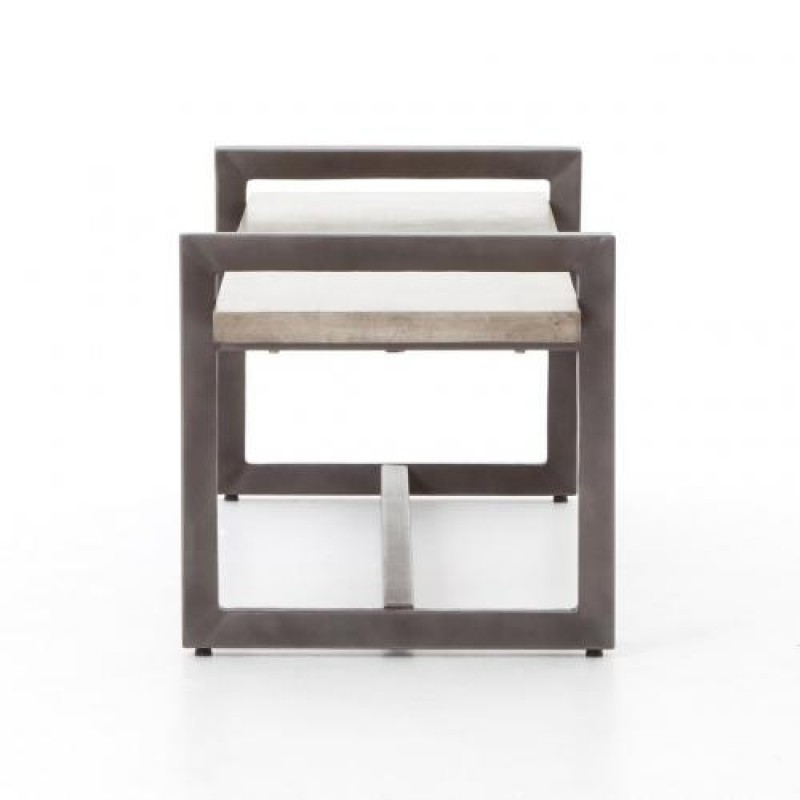 Приліжковий столик у стилі Loft NS-1474 540x1500x520 мм Черный