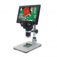 Мікроскоп цифровий з 7 дюймовим LCD екраном та підсвічуванням Gaosuo G1200HD 1200X (100618)