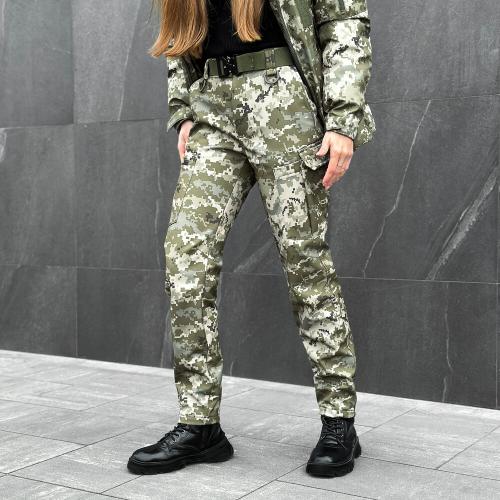 Брюки-карго жіночі Pobedov Static 345940 XXL Піксель (00000005763) Брюки-карго жіночі Pobedov Static 345940 XXL Піксель (00000005763)