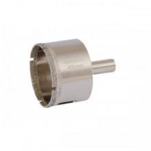 Свердло трубчасте GRANITE з алмазним напиленням для скла та плитки 45 мм 2-01-245