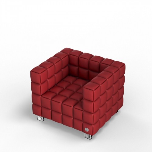 М'яке крісло KULIK SYSTEM NEXUS Екошкіра 1 Червоний (hub_wSqE39423) в інтернет супермаркеті PbayMarket!