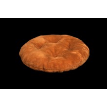 Подушка-лежак (синтепон) для котів та собак Мур-Мяу кругла 40 см Коричнева Подушка-лежак (синтепон) для котів та собак Мур-Мяу кругла 40 см Коричнева