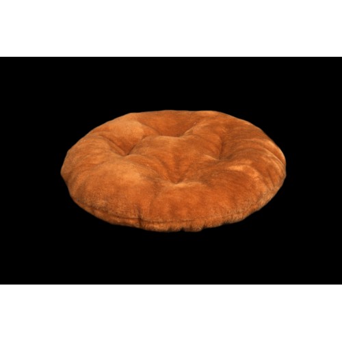 Подушка-лежак (синтепон) для котів та собак Мур-Мяу кругла 40 см Коричнева Подушка-лежак (синтепон) для котів та собак Мур-Мяу кругла 40 см Коричнева