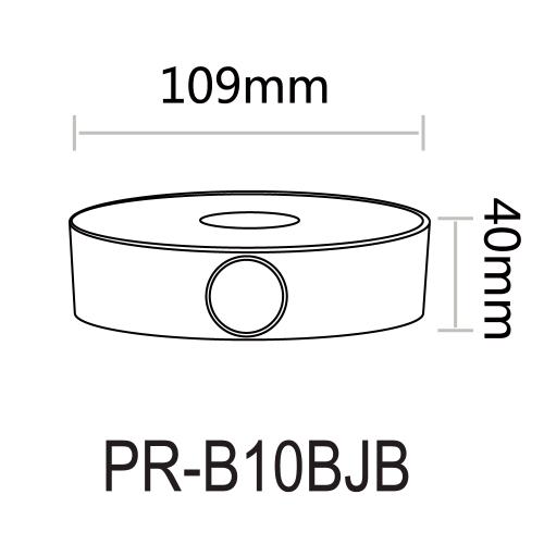 Комутаційний бокс Provision ISR PR-B10BJB 117.9x39 мм Комутаційний бокс Provision ISR PR-B10BJB 117.9x39 мм