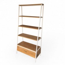 Стелаж для зберігання в стилі Loft NS-1643 1830x600x400 мм Белый