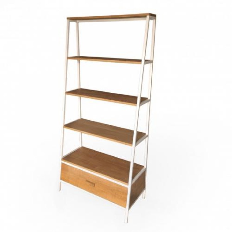 Стелаж для зберігання в стилі Loft NS-1643 1830x600x400 мм Белый