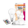 Лампочка енергозберігаюча світлодіодна Osram на пульті E27 LED 9 Вт 2 шт