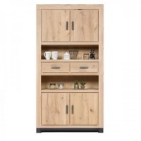 Шафа для зберігання в стилі Loft NS-2225 2130x1100x450 мм натуральный Шафа для зберігання в стилі Loft NS-2225 2130x1100x450 мм натуральный