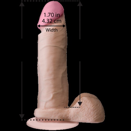 Фалоімітатор Doc Johnson The Realistic Cock 6 inch White – ULTRASKYN, Vack-U-Lock, діаметр 4,3 см в інтернет супермаркеті PbayMarket! Фалоімітатор Doc Johnson The Realistic Cock 6 inch White – ULTRASKYN, Vack-U-Lock, діаметр 4,3 см в інтернет супермаркеті PbayMarket!