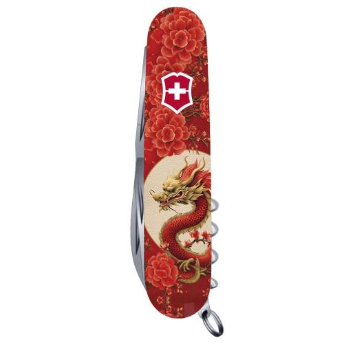 Складаний ніж Victorinox Climber Zodiac Китайський червоний дракон (1.3703_Z3250p) Складаний ніж Victorinox Climber Zodiac Китайський червоний дракон (1.3703_Z3250p)