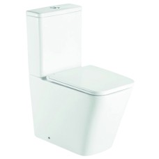 Унітаз-компакт Mixxus Premium Quadro-0401-R 610x365x825mm система змиву RIMLESS (MP6457)