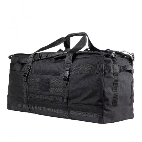 Тактична дорожня сумка Solve MOLLE cargo bag large 105л Чорна KT6002602