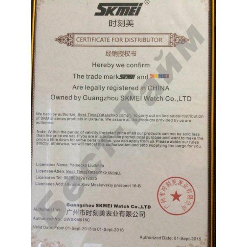 Чоловічий наручний годинник Skmei Robby Steel 0992S Сріблястий