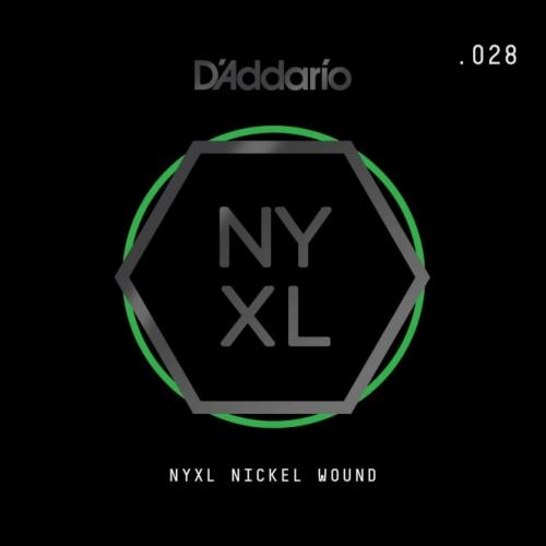 Струна D'Addario NYNW028 Nickel Wound Single String .028 Струна D'Addario NYNW028 Nickel Wound Single String .028