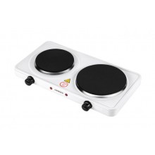 Плита електрична настільна двоконфоркова Ardesto ECS-J225W 2500 Вт white