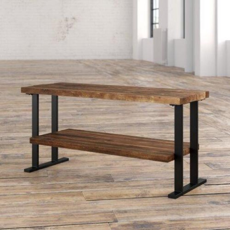 Консоль для дому в стилі Loft NS-378 630x1000x300 мм Черный