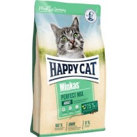 Сухий корм для дорослих котів Happy Cat Minkas Perfect Mix з птицею ягнятком і рибою 500 г Сухий корм для дорослих котів Happy Cat Minkas Perfect Mix з птицею ягнятком і рибою 500 г