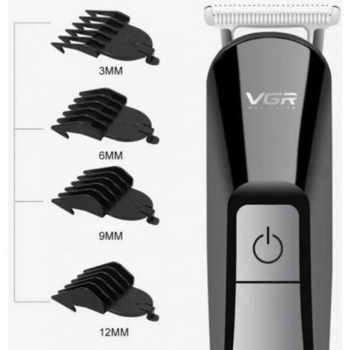 Акумуляторна машинка для стрижки волосся і бороди VGR V-012 6в1 5 Вт (2104618379) Акумуляторна машинка для стрижки волосся і бороди VGR V-012 6в1 5 Вт (2104618379)
